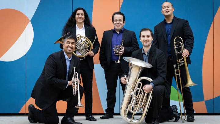 Brass Connection quintet portrait